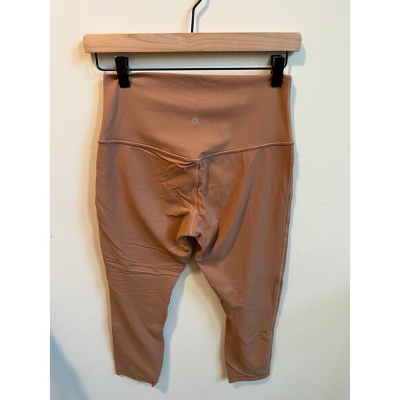 Lululemon Align High-Rise Crop 23” Nulu Size 8 Twilight Rose - Picture 5 of 7